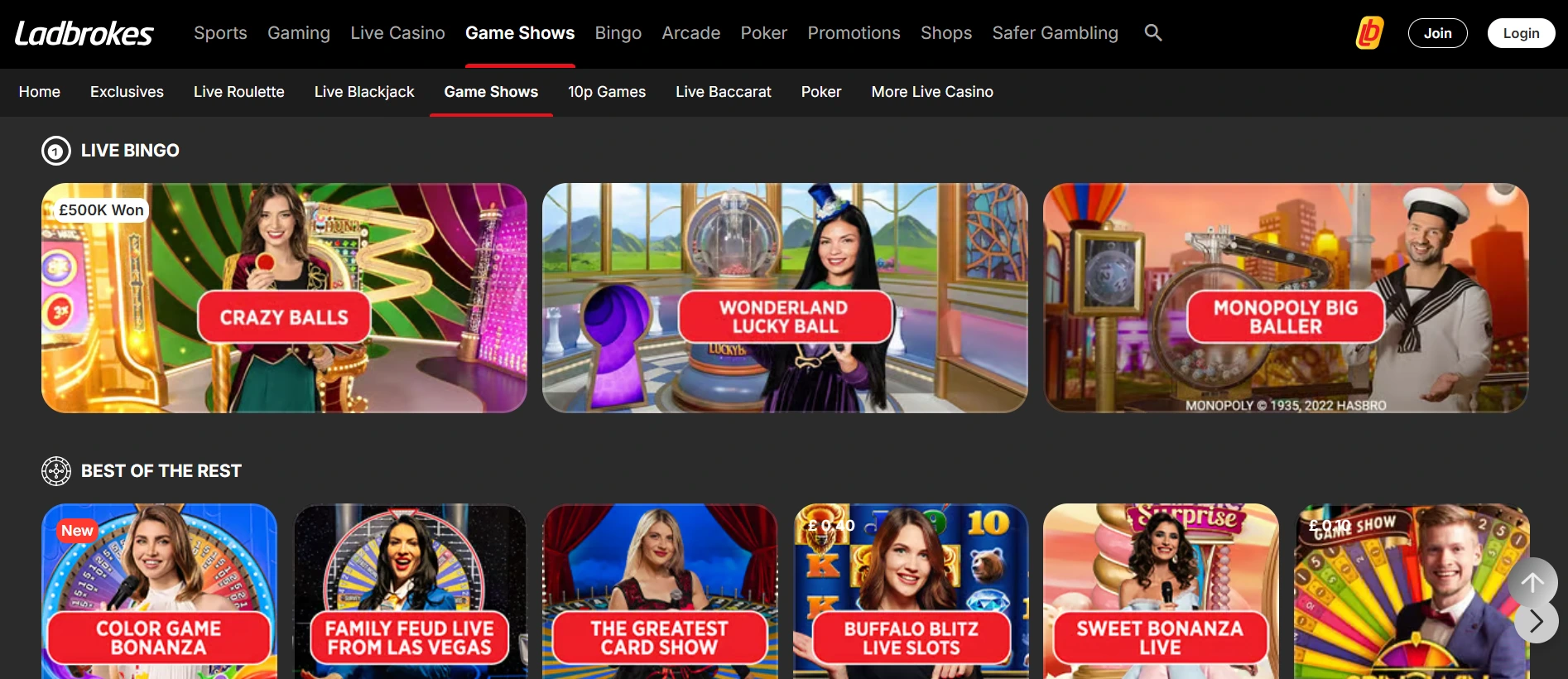 Ladbrokes legaal casino